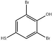 Phenol, 2,6-dibromo-4-mercapto- 구조식 이미지