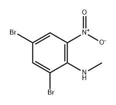 Benzenamine, 2,4-dibromo-N-methyl-6-nitro- Structure