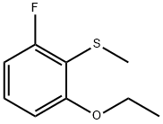 (2-thoxy-6-fluorophnyl)(mthyl)sulfan Structure