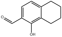 1-hydroxy-5,6,7,8-tetrahydronaphthalene-2-carbal
dehyde Structure