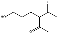 2,4-Pentanedione, 3-(3-hydroxypropyl)- Structure