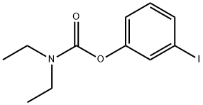 Carbamic acid, N,N-diethyl-, 3-iodophenyl ester Structure