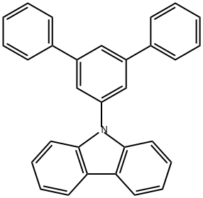 9H-Carbazole, 9-[1,1':3',1''-terphenyl]-5'-yl- (9CI) 구조식 이미지
