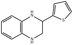 2-(Thiophen-2-yl)-1,2,3,4-tetrahydroquinoxaline Structure