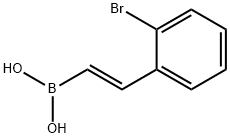 Boronic acid, B-[(1E)-2-(2-bromophenyl)ethenyl]- Structure