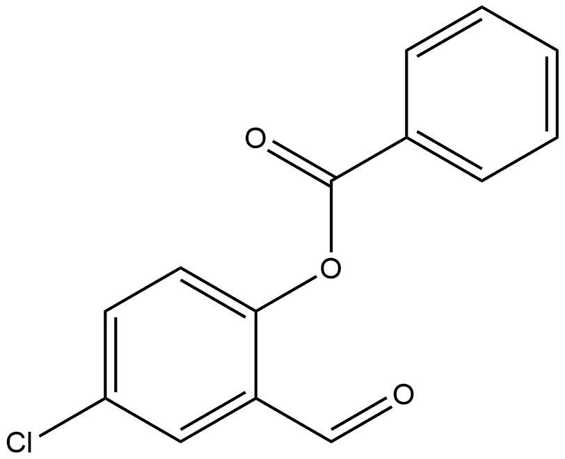 2-(Benzoyloxy)-5-chlorobenzaldehyde Structure