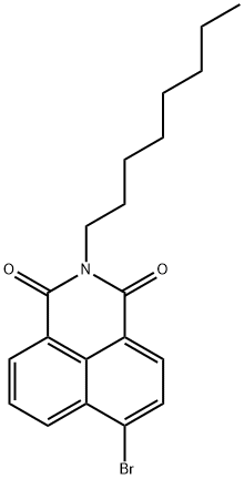 1H-Benz[de]isoquinoline-1,3(2H)-dione, 6-bromo-2-octyl- Structure