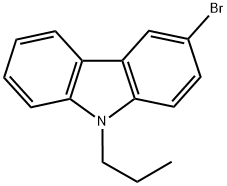 3-Bromo-9-propyl-9H-carbazole Structure