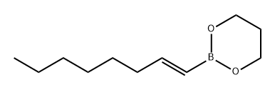 1,3,2-Dioxaborinane, 2-(1E)-1-octen-1-yl- Structure