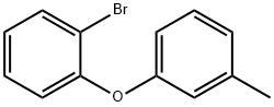Benzene, 1-bromo-2-(3-methylphenoxy)- Structure