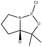 1H,3H-Pyrrolo[1,2-c][1,3,2]oxazaphosphole, 1-chlorotetrahydro-3,3-dimethyl-, (3aS)- Structure