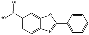 Boronic acid, B-(2-phenyl-6-benzoxazolyl)- Structure