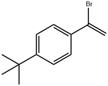 Benzene, 1-(1-bromoethenyl)-4-(1,1-dimethylethyl)- Structure