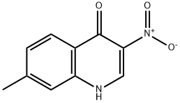 7-Methyl-3-nitroquinolin-4(1H)-one 구조식 이미지