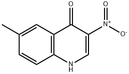 6-Methyl-3-nitroquinolin-4(1H)-one 구조식 이미지