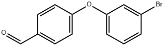 Benzaldehyde, 4-(3-bromophenoxy)- Structure