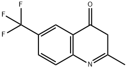 4(3H)-Quinolinone, 2-methyl-6-(trifluoromethyl)- 구조식 이미지