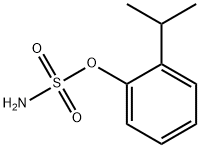 Sulfamic acid, 2-(1-methylethyl)phenyl ester Structure