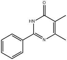 5,6-Dimethyl-2-phenyl-3,4-dihydropyrimidin-4-one Structure