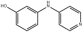 3-(pyridin-4-ylamino)phenol Structure