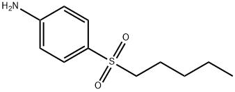 4-(Pentane-1-sulfonyl)aniline Structure