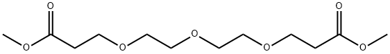 4,7,10,14-Tetraoxapentadecanoic acid, 13-oxo-, methyl ester Structure