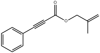 2-Propynoic acid, 3-phenyl-, 2-methyl-2-propen-1-yl ester Structure