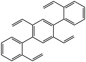 1,1':4',1''-Terphenyl, 2,2',2'',5'-tetraethenyl- (9CI) Structure