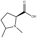 1,5-Dimethylpyrrolidine-2-carboxylic acid Structure