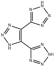 2H-Tetrazole, 5-[4-(2H-tetrazol-5-yl)-1H-1,2,3-triazol-5-yl]- Structure