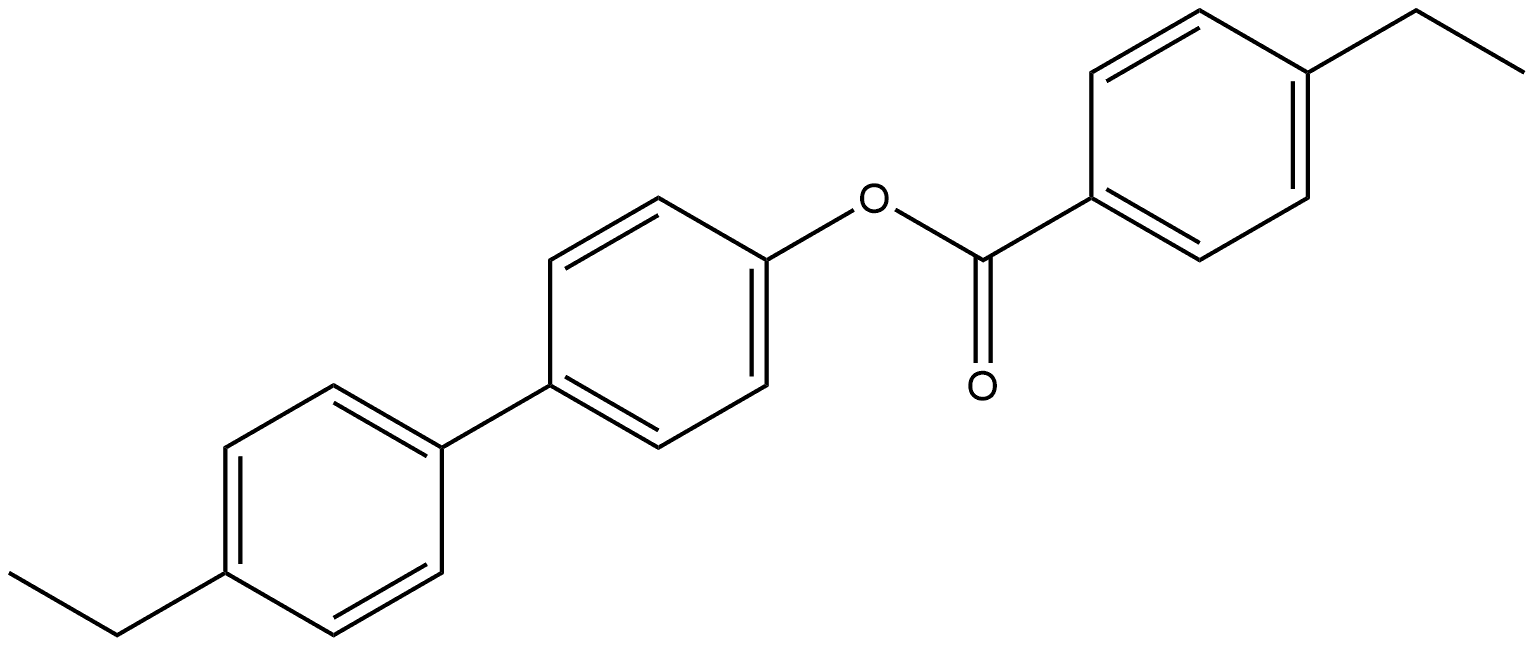 4'-Ethyl[1,1'-biphenyl]-4-yl 4-ethylbenzoate Structure