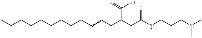 3-CARBOYL-5-PENTADECENAMIDOPROPYL DIMETHYLAMINE Structure