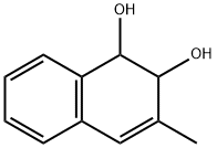 3-Methyl-1,2-dihydronaphthalene-1,2-diol Structure