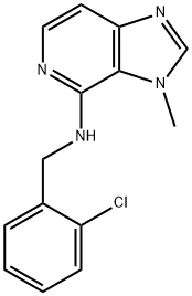 N-(2-Chlorobenzyl)-3-methyl-3H-imidazo[4,5-c]pyridin-4-amine Structure