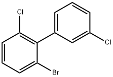1,1'-Biphenyl, 2-bromo-3',6-dichloro- Structure
