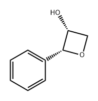 3-Oxetanol, 2-phenyl-, cis- (9CI) Structure