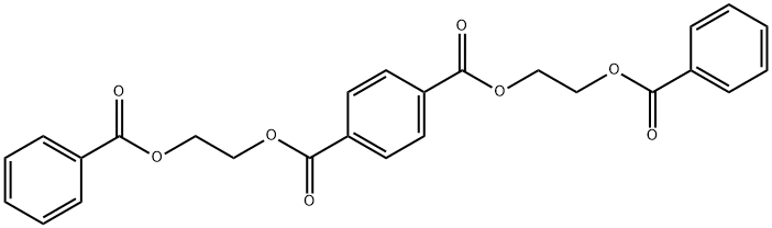 1,4-Benzenedicarboxylic acid, 1,4-bis[2-(benzoyloxy)ethyl] ester Structure