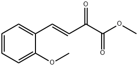 3-Butenoic acid, 4-(2-methoxyphenyl)-2-oxo-, methyl ester, (3E)- Structure