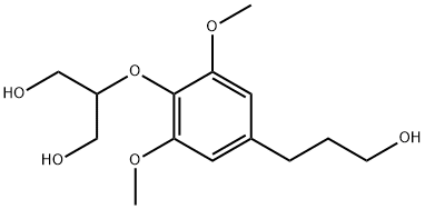 1,3-Propanediol, 2-[4-(3-hydroxypropyl)-2,6-dimethoxyphenoxy]- Structure