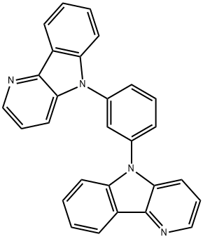 5H-Pyrido[3,2-b]indole, 5,5'-(1,3-phenylene)bis- Structure