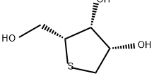 D-Arabinitol, 2,5-dideoxy-2,5-epithio- Structure