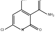 3-Pyridinecarboxamide, 6-chloro-1,2-dihydro-4-hydroxy-2-oxo- Structure