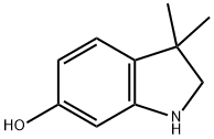 3,3-Dimethylindolin-6-ol 구조식 이미지