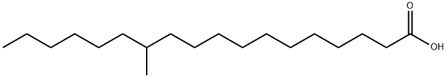 Octadecanoic acid, 12-methyl- Structure