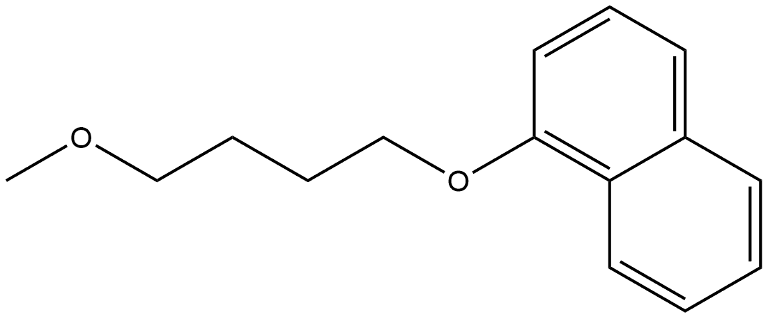 1-(4-Methoxybutoxy)naphthalene Structure