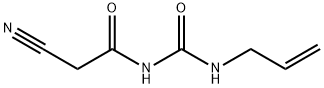 Acetamide, 2-cyano-N-[(2-propen-1-ylamino)carbonyl]- 구조식 이미지