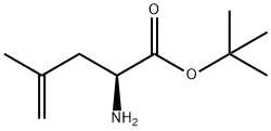 4-Pentenoic acid, 2-amino-4-methyl-, 1,1-dimethylethyl ester, (S)- (9CI) 구조식 이미지