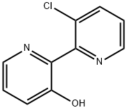 [2,2'-Bipyridin]-3-ol, 3'-chloro- Structure