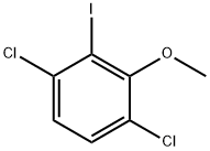 Benzene, 1,4-dichloro-2-iodo-3-methoxy- Structure