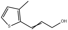 2-Propen-1-ol, 3-(3-methyl-2-thienyl)- 구조식 이미지